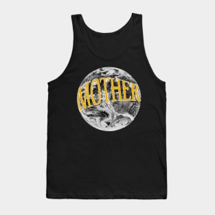 MOTHER EARTH YELLOW BLACK Tank Top